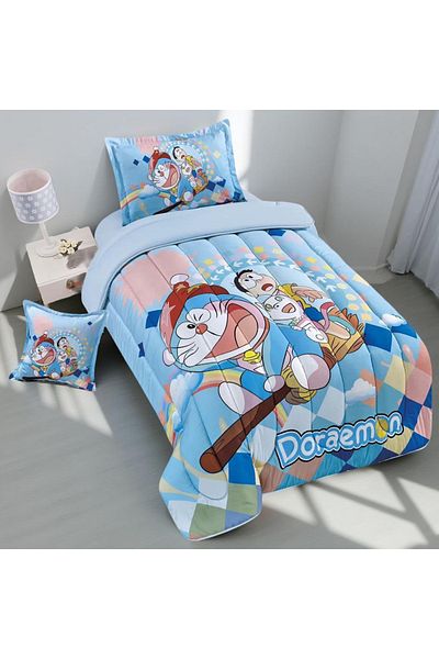 Lajivert 4-Piece Microfiber Print Baby Comforter Set