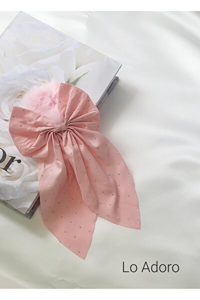 LO ADORO Кам'яний бантик-шпилька Плюшева гумова шпилька Бантик-шпилька Аксесу...