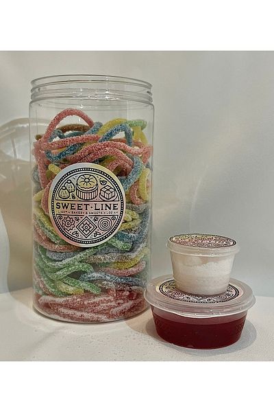 Fini Sweet and Sour Noodles with Sour Sauce and Sour Powder 350g