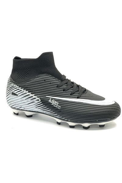 KOCAMANLAR Lion 507 Professional Sock Cleat Shoes Men's Football Boots Black
