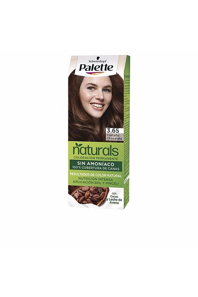 Palette Natural Farbstoff #3.65-schokoladenbraun 1 St