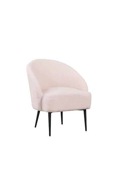 Generic Modern Boucle Chair for Living Room and Bedroom Biege