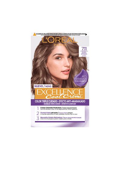 L'Oreal Paris Excellence Cool Farbstoff #7.11-intensives Aschblond L'oréal Paris 192 ml