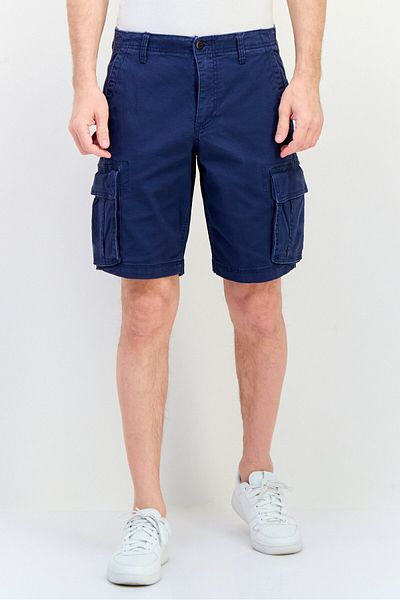 GAP Men Solid 11 Inseam Cargo Shorts, Navy