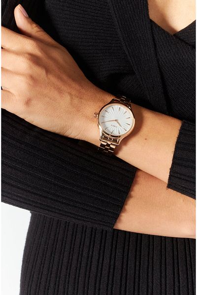 Timex Women Tw2v06300 Round Analog Watches 36 Mm, Rose Gold/white