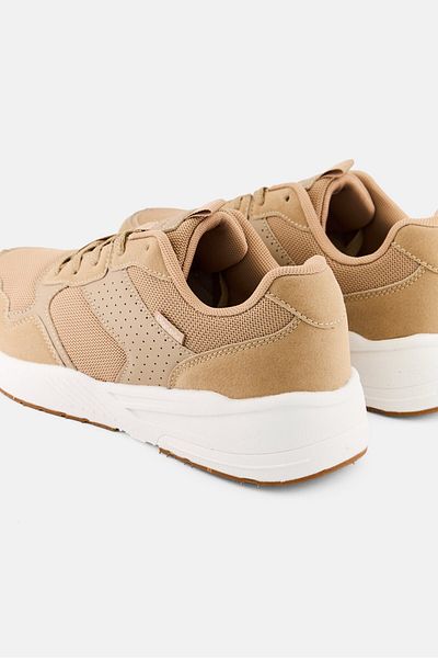 Algspar Women Lace Up Hiking Shoes, Beige