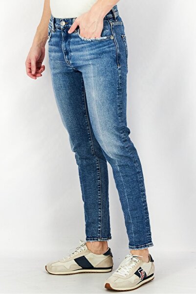 Diesel Men Slim Fit Washed Stretchable Jeans, Blue