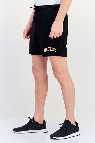 GAP Men Sportswear Fit Running Short, Black