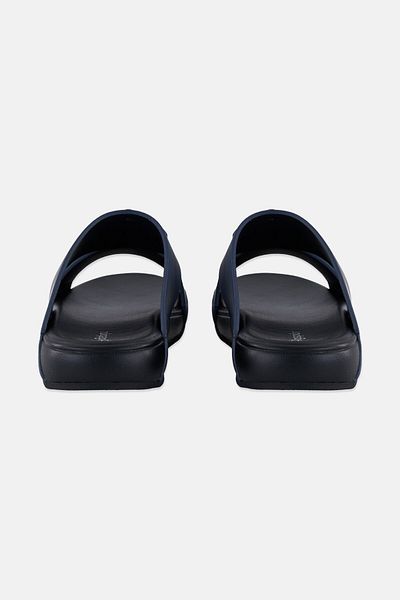 Algspar Men Slip On Arabic Sandals, Navy