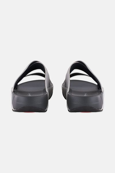 English Laundry Men Slip On Arabic Sandals, Light Grey