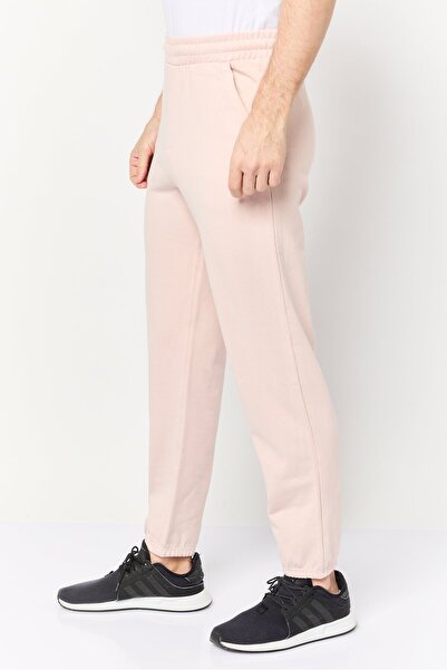 CELIO Men Oversize Fit Solid Drawstring Jogger Pants, Pink