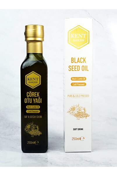 KENT BAHÇESİ Çörek Otu Yağı 250 ml Çocuklar Için Yumuşak Içim Soğuk Sıkım Col...