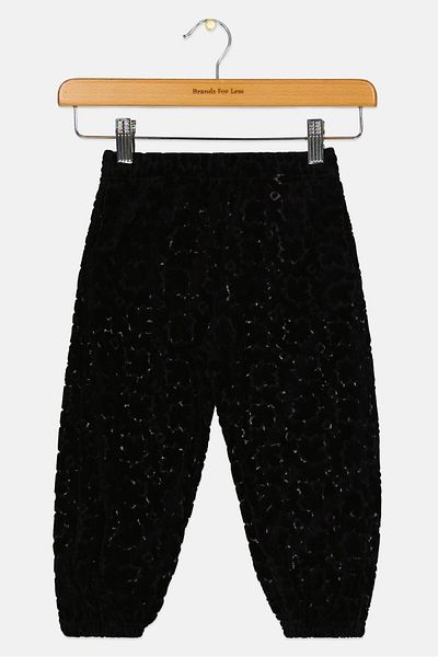 DSquared2 Toddlers Girl Textured Pull On Pants, Black