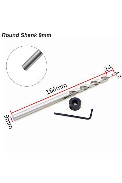 atooltour Pocket Hole Bit A Twist Step Drill Bit With Stoper Locator For Kreg Jig Guide Manual Pocket Pilot Ho