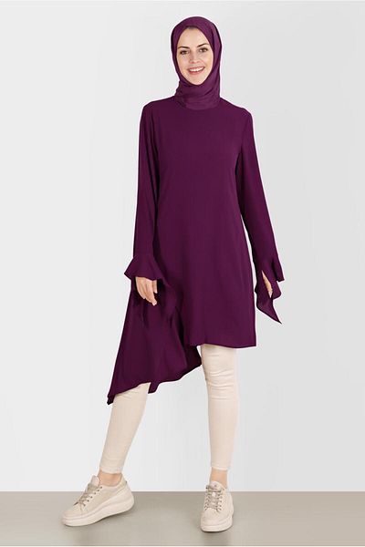 Alvina Asymetric Cut Tunic 41786