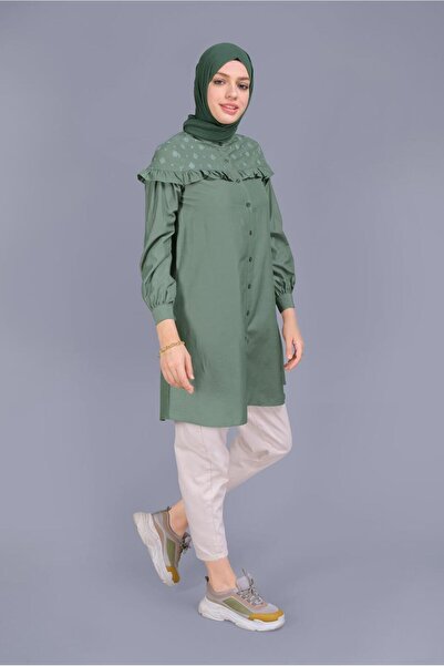 Alvina ΒΑΜΒΑΚΙ ΤΟΥΝΙΚ ΜΕ ΛΕΠΤΟΜΕΡΗ ΛΕΠΤΟΜΕΡΗ 41637