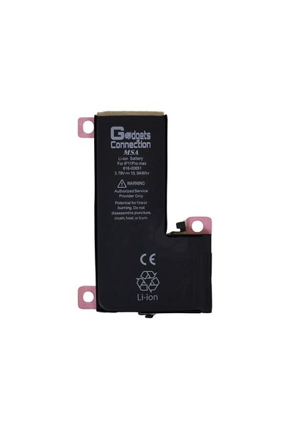 Gadgets Connection Replacement Battery for Apple iPhone 11 Pro Max in Black