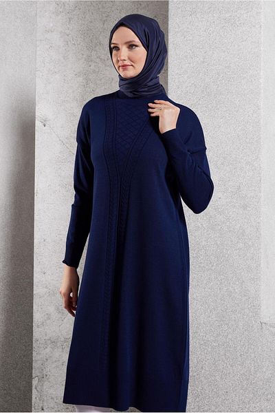 Alvina Long Knitwear Tunic 44929