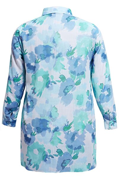 Alvina Plus Size Patterned Tunic 20536