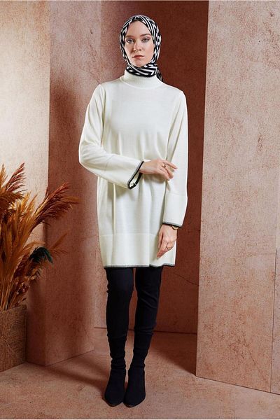 Alvina 44900 Model Knitwear Tunic