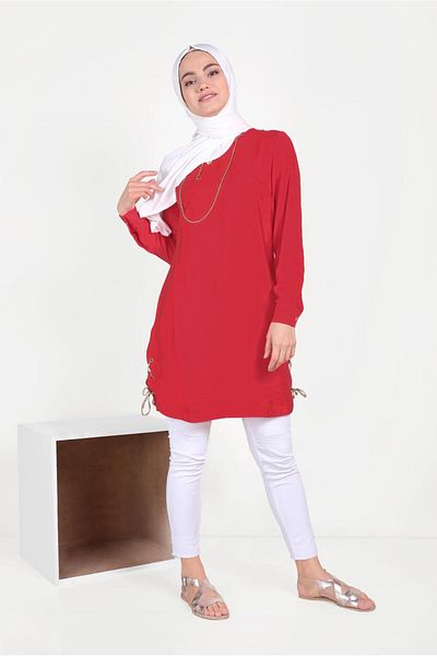 Alvina Eye Detailed Tunic 40495