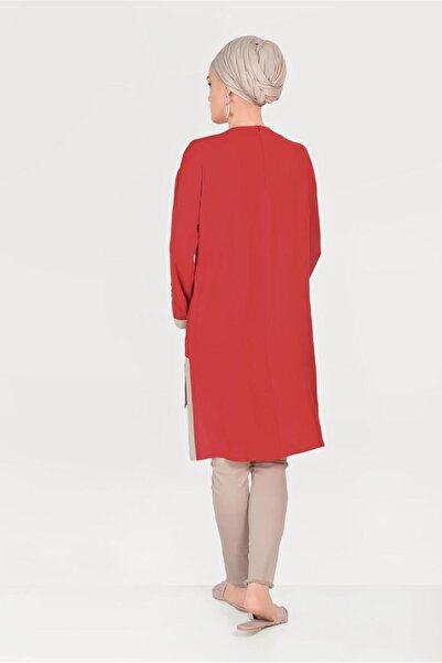 Alvina Asymetric Cut Tunic with Side Slips 40662