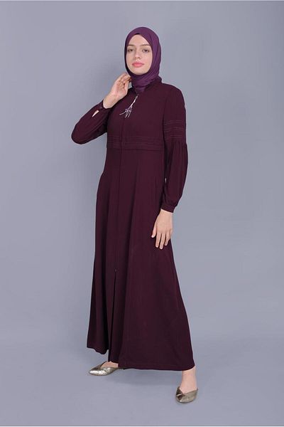 Alvina 10214 Μοντέλο Διακοσμημένο με Κέντημα και Παραθύρων με φερμουάρ