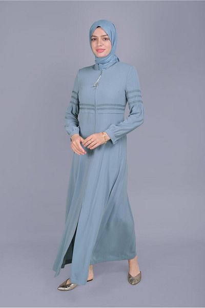Alvina 10214 Μοντέλο Διακοσμημένο με Κέντημα και Παραθύρων με φερμουάρ