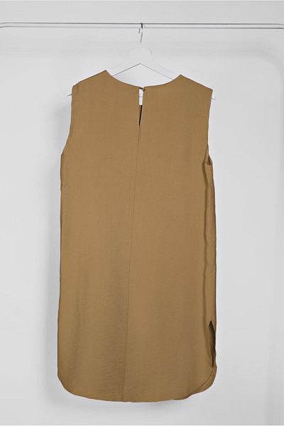 Alvina 4528 Model Zero Sleeve Draped Tunic