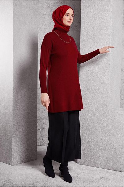 Alvina 44927 Model Knitwear Tunic