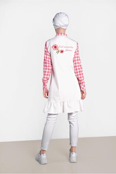 Alvina Back Discounted Embroidered Ecose Tunic 4308