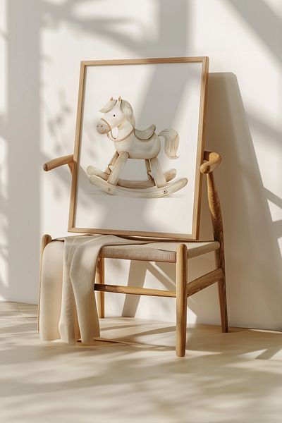 Home Σετ 3 αγοριών Παιδικό Δωμάτιο Bohemian Decor, Baby Room Nordic Σετ αφίσας, Rimless
