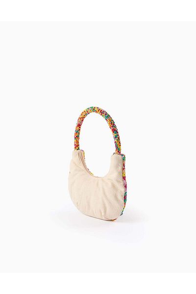 Ziddy Beaded Bag for Babies and Girls, Multicolour