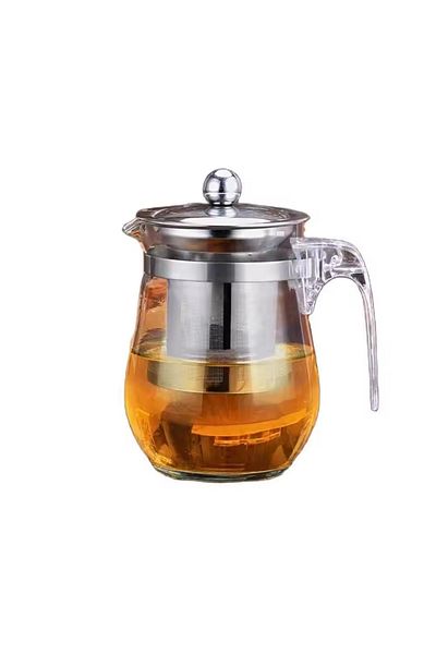 ABYZ Glass And Stainless Steel Infuser Kettle, 500ml