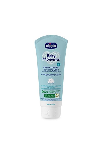 Chicco Baby Moments Everyday Nappy Cream for Baby Skin 0m+ 100ml