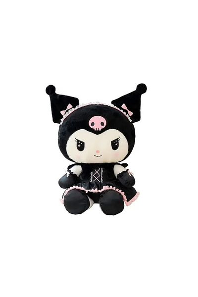 ABYZ Kuromi Doll From The Hello Kitty Sanrio Series, Plush With Dress, 55cm
