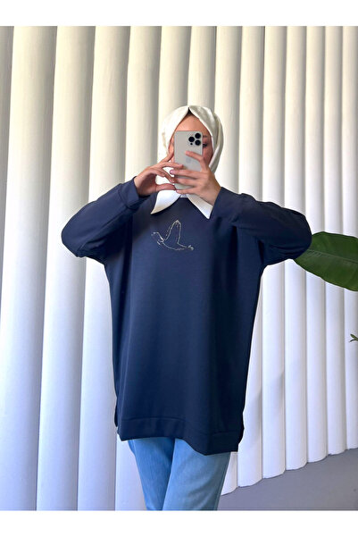 Modamorfo Туніка з каменем і пташиним візерунком - Laci