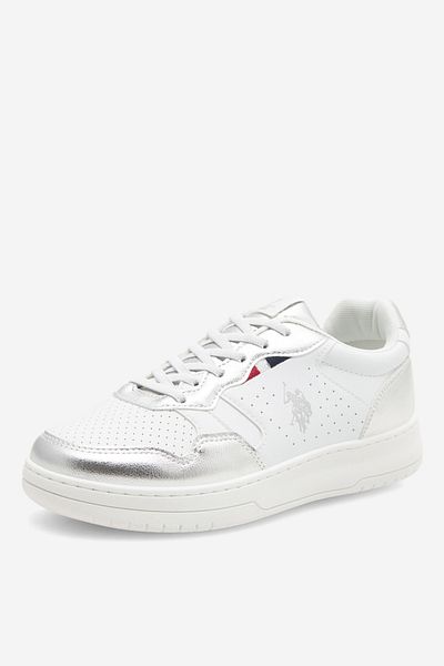 U.S. Polo Assn. Teniși U.S. Polo Assn pentru fete 5905588413738 Albi