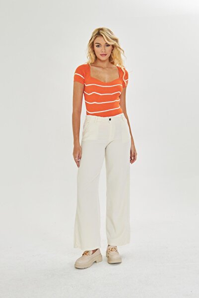 TIFFANY&TOMATO Elastik Bel Bol Paça Soft Pantolon