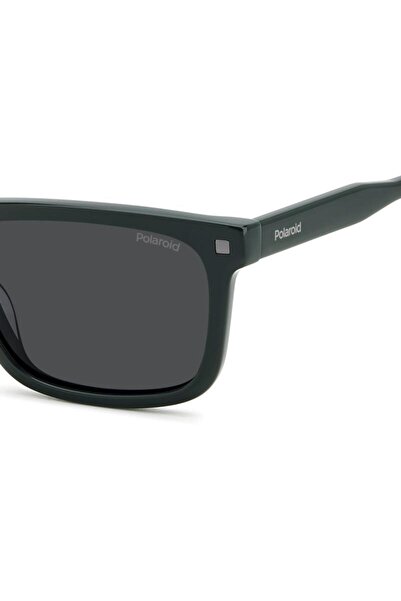 Polaroid Πολωτικά γυαλιά ηλίου ανδρικά Pld 4174/s/x 1ed/m9, πλαστικά, πράσινα, 55 mm