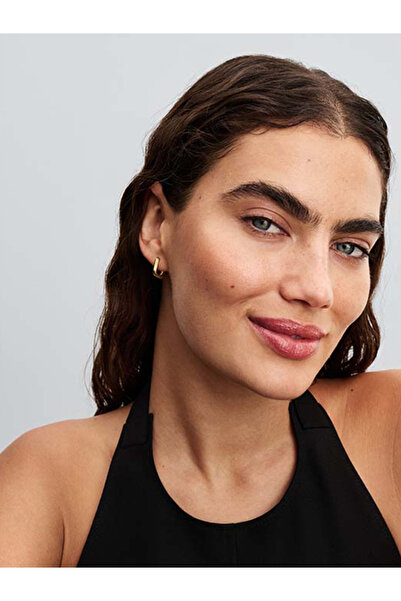 Pandora Kıvrımlı Üçgen Küçük Halka Küpeler