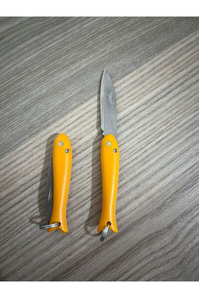 Alpeva ( 2 ADET ) Anahtarlık Çakı, Küçük Balık Çakı, Mini Çakı, Yatağan Bıçağ...