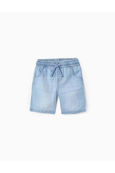 Ziddy Denim Shorts for Boys 'Midi', Light Blue