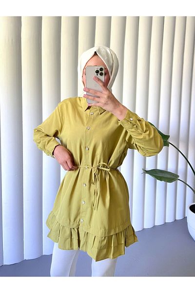 Modamorfo Poplin Type Pop up Concept Jacket - Oil Green