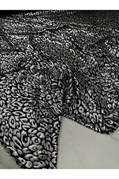 ipekkumaş فانتزي فضي فضي ليوبارد محبوك فستان قميص فضفاض منتجاتنا تباع بالقطعة 1 قطعة 1