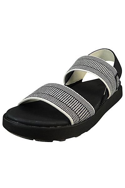 Keen Damen Trekking Sandalen Sandalen Wanderschuhe Elle Backstrap 1030142 Grau Black/Star White Textil/S
