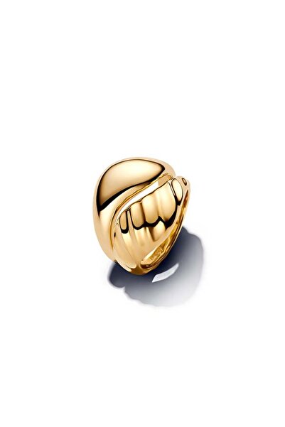 Pandora Dalgalı Yan Yana Takılabilir Yüzükler