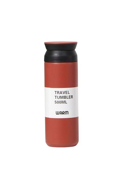 Generic Portable Bottle Insulated Fashion Vacuum Flask Water Coffee Tea Milk Mug Brown 500ml