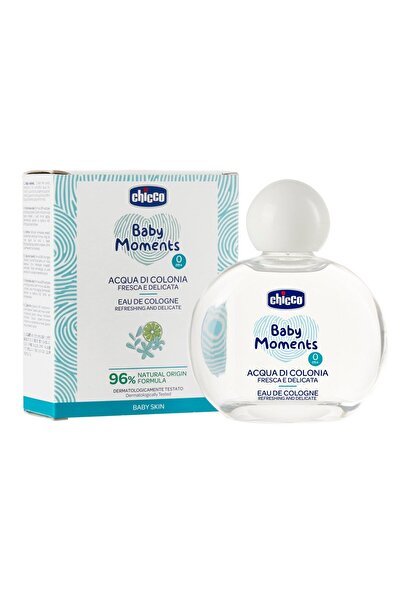 Chicco Baby Moments Eau De Cologne Refereshing and Delicate for Baby Skin 0m+ 100ml