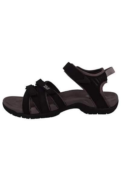 TEVA Damen Trekking Sandalen Sandalen Tirra Leather 4177 Schwarz Blk Blk Leder Mit Eva